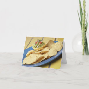 Guacamole with Chips Card