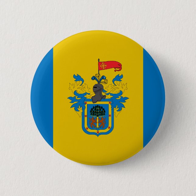 Guadalajara, Mexico 2 Inch Round Button (Front)