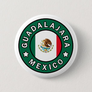 Guadalajara Mexico 2 Inch Round Button