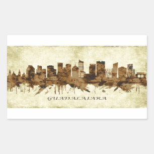 Guadalajara Mexico Cityscape Sticker