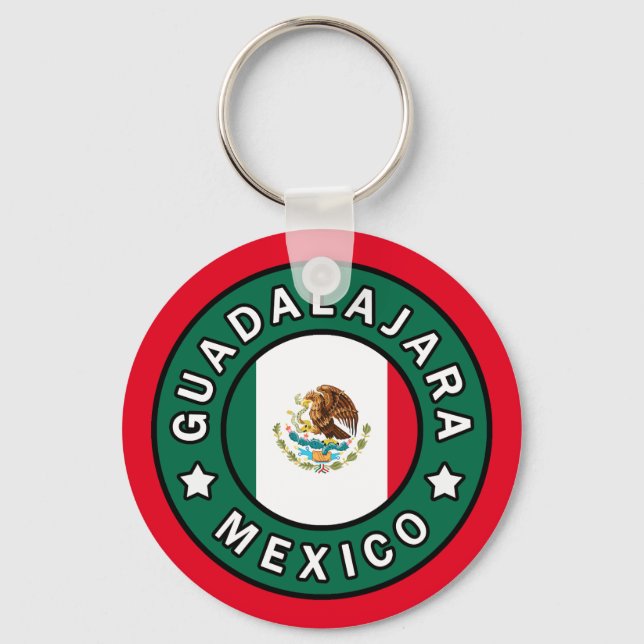 Guadalajara Mexico Keychain (Front)