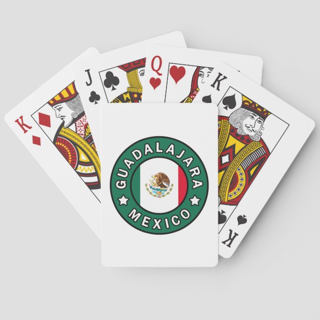Guadalajara Mexico Playing Cards (Back)