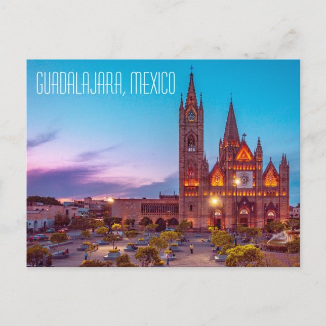 Guadalajara, Mexico Postcard (Front)