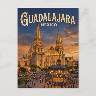 Guadalajara Mexico Postcard