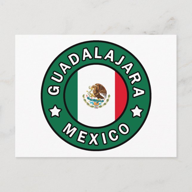 Guadalajara Mexico Postcard (Front)