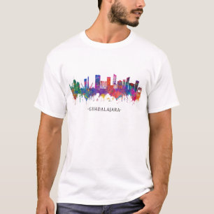 Guadalajara Mexico Skyline T-Shirt