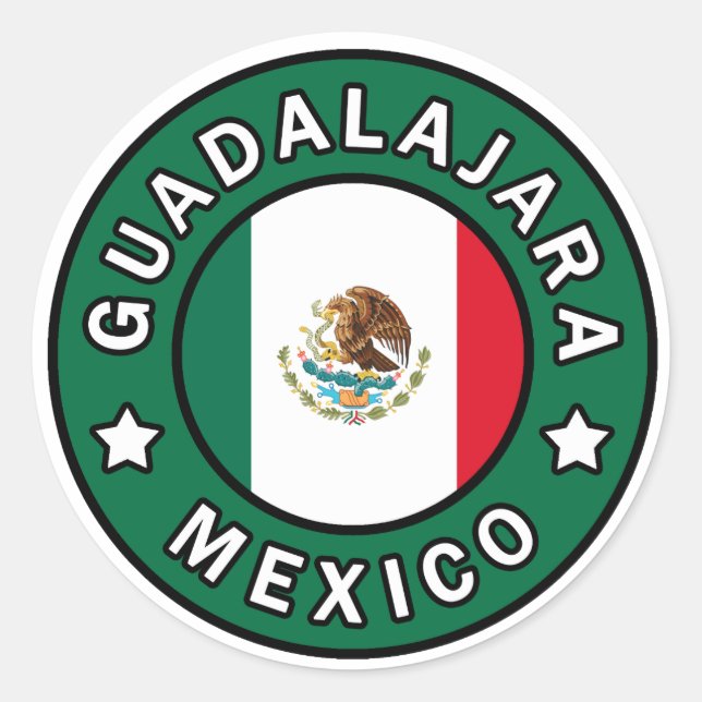 Guadalajara Mexico sticker (Front)