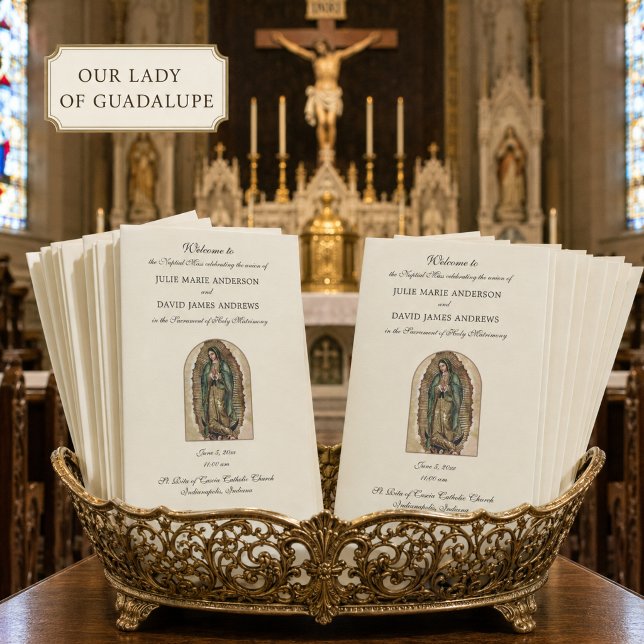 Guadalupe Catholic Wedding Mass Program (Creator Uploaded)
