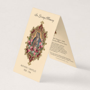 Guadalupe catholique prière Carte Sainte