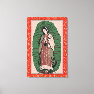 Guadalupe China Doll Canvas Print
