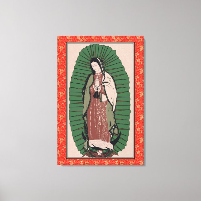 Guadalupe China Doll Canvas Print (Front)