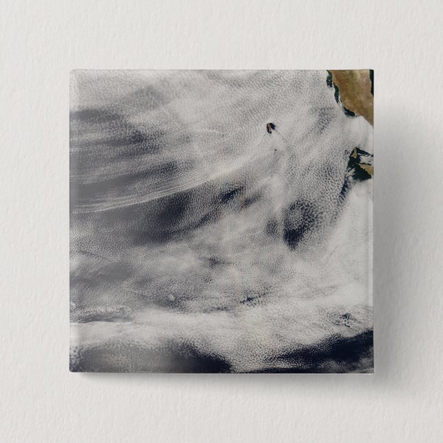 Guadalupe Island 2 Inch Square Button (Front)