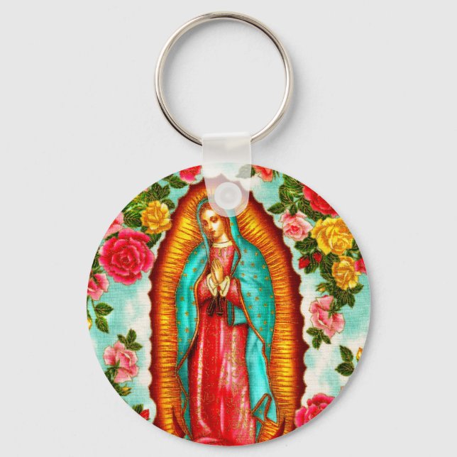 Guadalupe Keychain (Front)