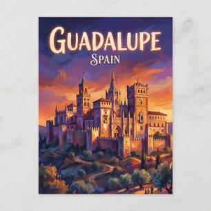 Guadalupe Monastery Spain Postcard