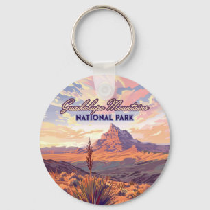 Guadalupe Mountains National Park El Capitan Texas Keychain