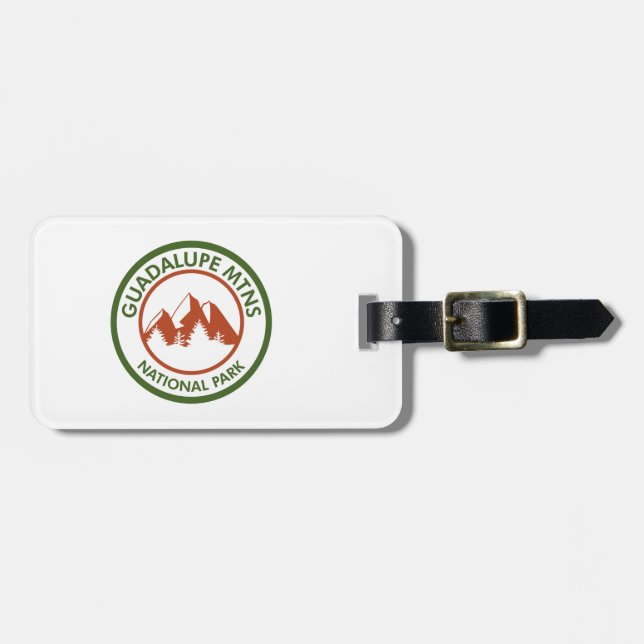 Guadalupe Mountains National Park Luggage Tag (Front Horizontal)
