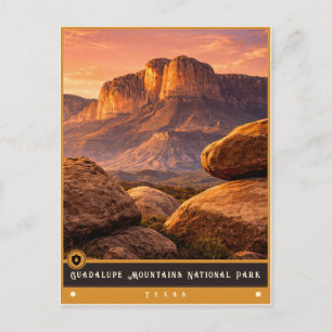 Guadalupe Mountains National Park Postcard