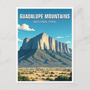 Guadalupe Mountains National Park Souvenir Postcard
