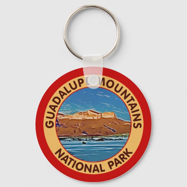 Guadalupe Mountains National Park, Texas Keychain (Front)
