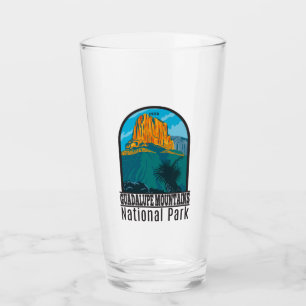 Guadalupe Mountains National Park Texas Vintage Glass