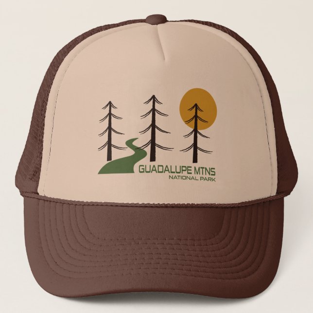 Guadalupe Mountains National Park Trail Trucker Hat (Front)