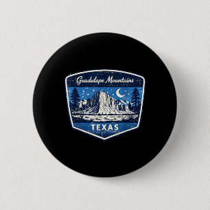 Guadalupe Mountains Texas National Park Hiking 2 Inch Round Button