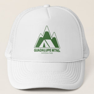 Guadalupe Mtns. National Park Mountains Camping Trucker Hat