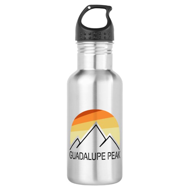 Guadalupe Peak Retro 532 Ml Water Bottle (Front)
