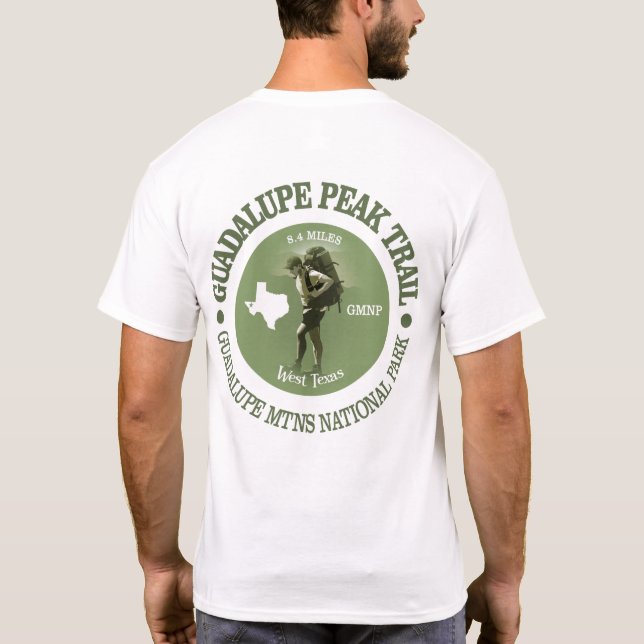 Guadalupe Peak Trail (O) T-Shirt (Back)