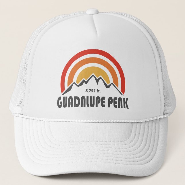 Guadalupe Peak Trucker Hat (Front)
