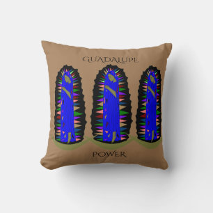 Guadalupe Power Throw Pillow