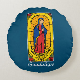 Guadalupe Round Pillow