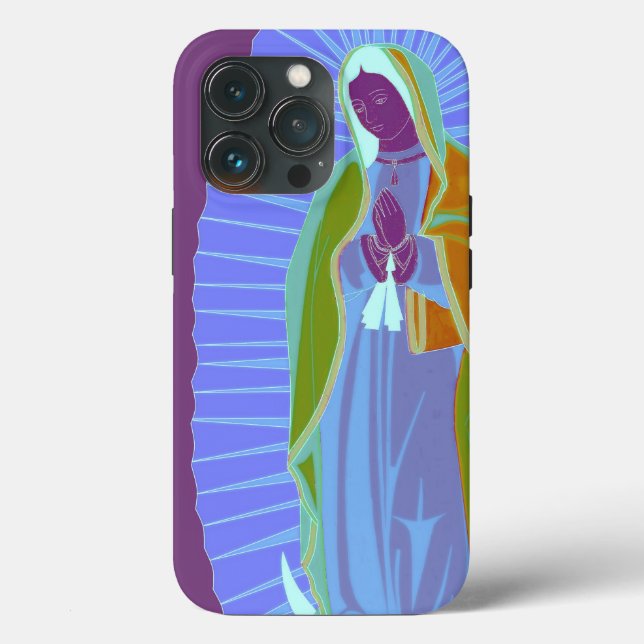 Guadalupe Ultraviolet Case-Mate iPhone Case (Back)
