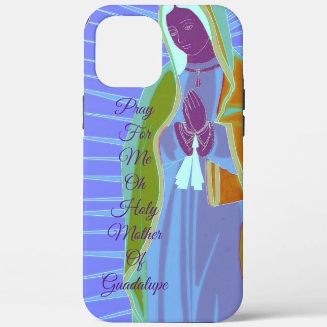 Guadalupe Ultraviolet Case-Mate iPhone Case (Back)