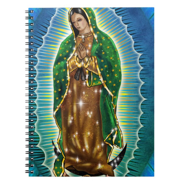 GUADALUPE VIRGIN  05 CUSTOMIZABLE PRODUCTS NOTEBOOK (Front)