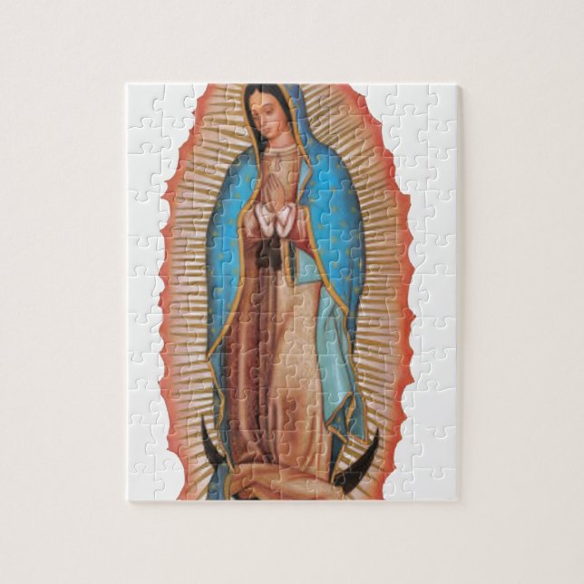 GUADALUPE VIRGIN MEXICO 01  CUSTOMIZABLE PRODUCTS JIGSAW PUZZLE (Vertical)