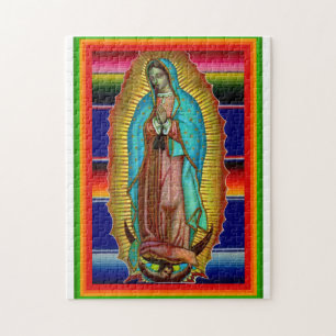 Guadalupe Zarape Tilma Image Puzzle