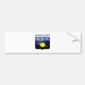 Guadeloupe Coat Of Arms Bumper Sticker