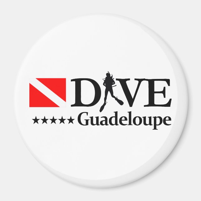 Guadeloupe DV4 Magnet (Front)