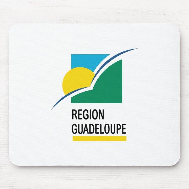 Guadeloupe Flag Mouse Pad (Front)