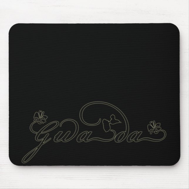 Guadeloupe: gwada 971 mouse pad (Front)