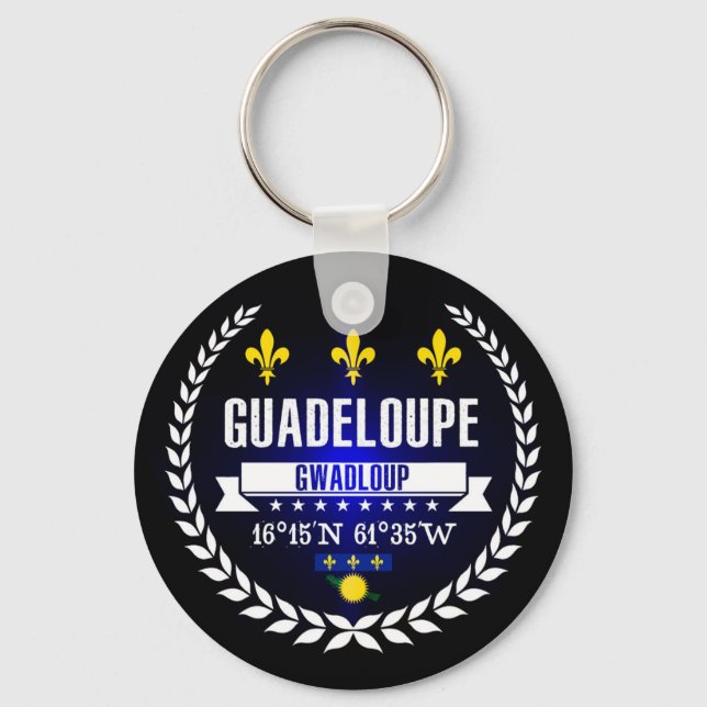 Guadeloupe Keychain (Front)