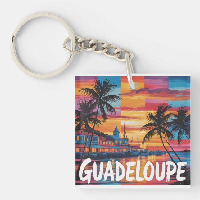Guadeloupe Keychain (Front)