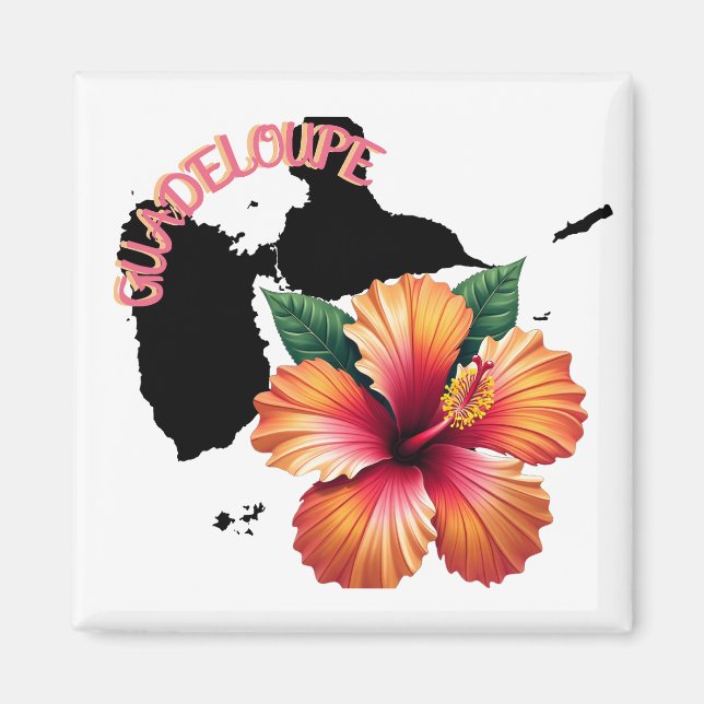 GUADELOUPE MAGNET (Front)