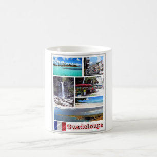 Guadeloupe - Mosaic - Coffee Mug