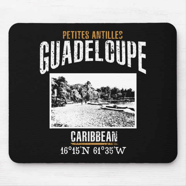 Guadeloupe Mouse Pad (Front)