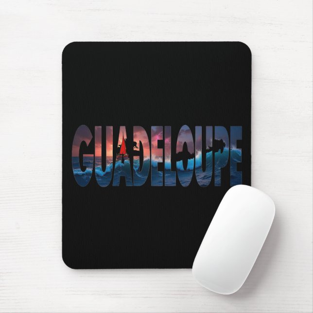 GUADELOUPE MOUSE PAD (With Mouse)