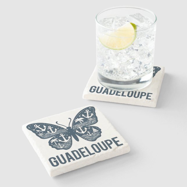 GUADELOUPE STONE COASTER (Side)