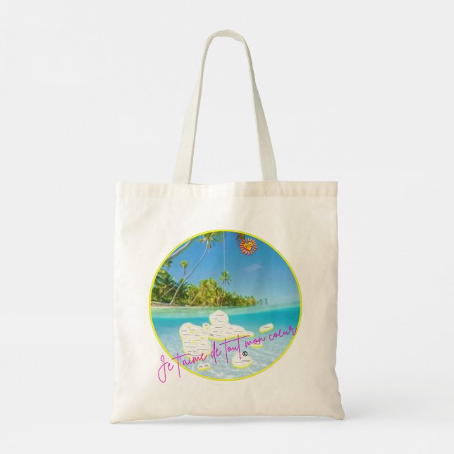 Guadeloupe Tote Bag (Back)