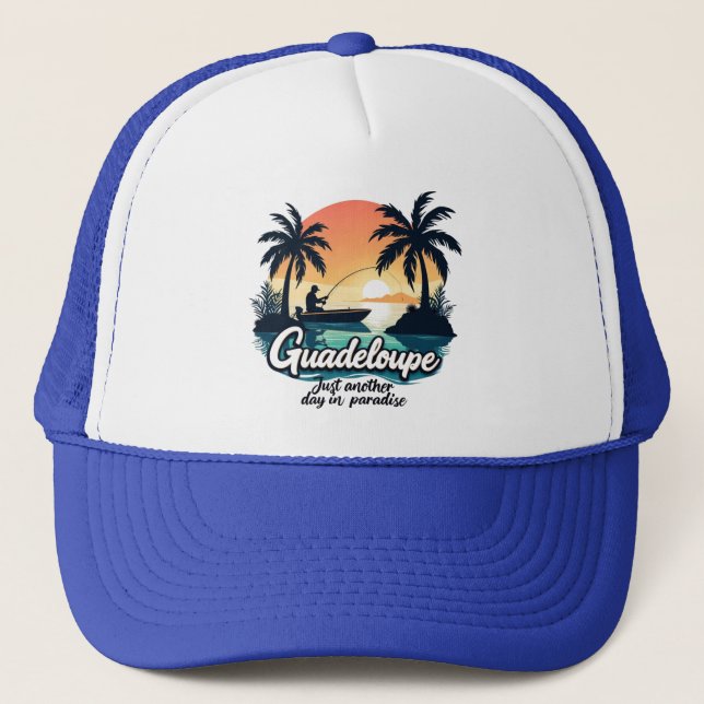 GUADELOUPE TRUCKER HAT (Front)